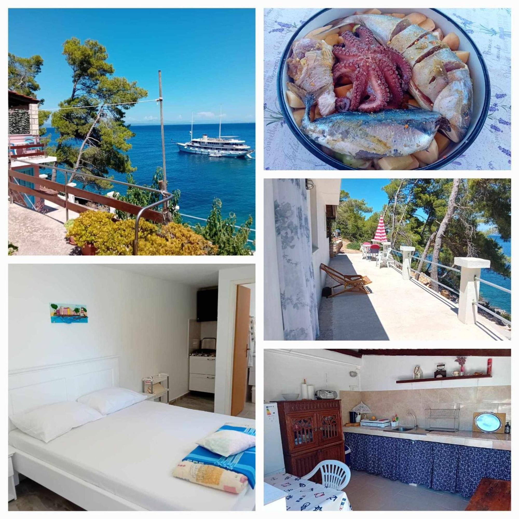 Villa Modern Robinson Veli Bare Vela Luka Exterior foto